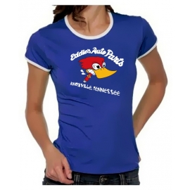 Eddies Autoparts -Knoxville- Jackass Girly Ringer T-Shirt