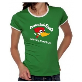 Eddies Autoparts -Knoxville- Jackass Girly Ringer T-Shirt