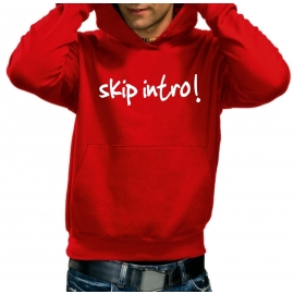 SKIP INTRO - Sweatshirt mit Kapuze HOODIE S - XXXL