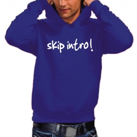 SKIP INTRO - Sweatshirt mit Kapuze HOODIE S - XXXL