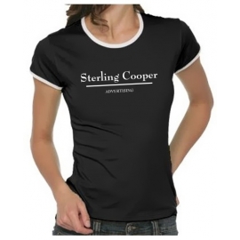 STERLING ADVERTISING Mad Men girly ringer shirts