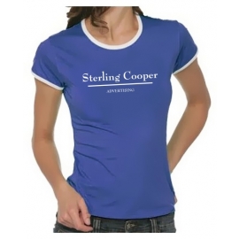 STERLING ADVERTISING Mad Men girly ringer shirts