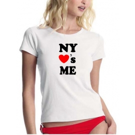 NY loves ME T-SHIRT DAMEN + HERREN