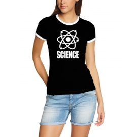 SCIENCE -  Girly RINGER T-SHIRT S M L XL