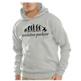 Parkour evolution Hoodie Sweatshirt S M L XL XXL XXXL