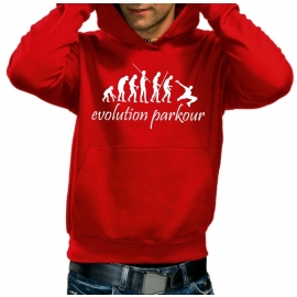 Parkour evolution Hoodie Sweatshirt S M L XL XXL XXXL