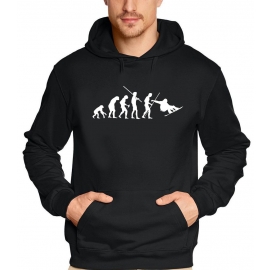 Snowboard Evolution Sweatshirt mit Kapuze Hoodie