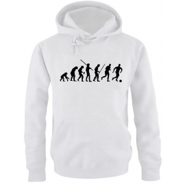 Fußball evolution HOODIE SWEATSHIRT S - XXXL