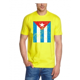 CUBA VINTAGE SHIRT KUBA T-SHIRT S - XXXL