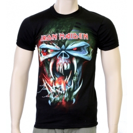 IRON MAIDEN - World Frontier Tour - Druck vorne + hinten -  - T-