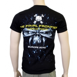 IRON MAIDEN - World Frontier Tour - Druck vorne + hinten -  - T-