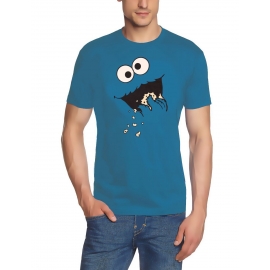 COOKIE MONSTER Sesamstasse T-Shirt S M L XL XXL