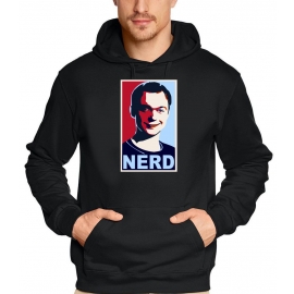 NERD Kapuzen Sweatshirt HOODIE S - XXXL