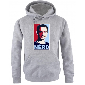 NERD Kapuzen Sweatshirt HOODIE S - XXXL