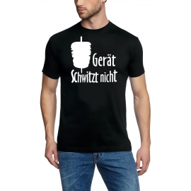 Der Gerät schwitzt nicht ! Döner T-Shirt Slimfit div. Farben S -