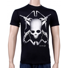 HALO - SKULL - T-Shirt Black X-Box 360 S - XL