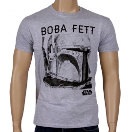 Star Wars BOBA FETT T-Shirt grey S M L XL