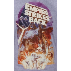 STAR WARS - The Empire Strikes Back - T-Shirt hellgrau S - XXL