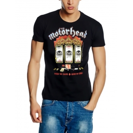 MOTORHEAD Slot Machine T-SHIRT -  S M L XL Schwarz