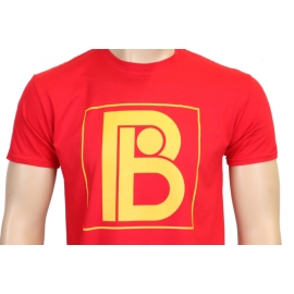 PLAN B, red - yellow Logo T-SHIRT