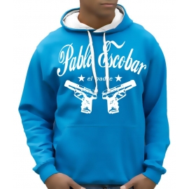 PABLO ESCOBAR - el padre Hoodie Sweatshirt der Pate Mafia - div.