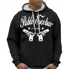 PABLO ESCOBAR - el padre Hoodie Sweatshirt der Pate Mafia - div.