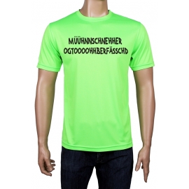 MÜHHNNCHÄHHNER OGGTOHPERHFÄSSCHD - Oktoberfest NEON T-Shirt, NEO