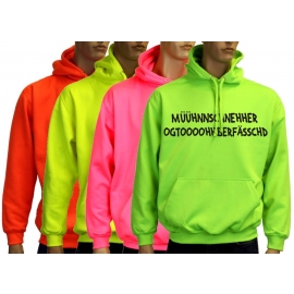 MÜHHNNCHÄHHNER OGGTOHPERHFÄSSCHD - Oktoberfest NEON SWEATSHIRT,