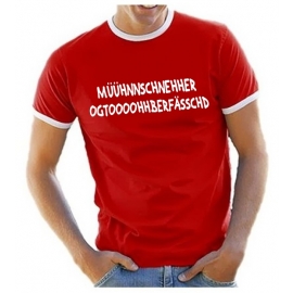 MÜHHNNCHÄHHNER OGGTOHPERHFÄSSCHD ! Ringer T-Shirt S - XXL versch