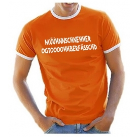 MÜHHNNCHÄHHNER OGGTOHPERHFÄSSCHD ! Ringer T-Shirt S - XXL versch