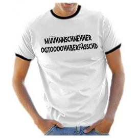 MÜHHNNCHÄHHNER OGGTOHPERHFÄSSCHD ! Ringer T-Shirt S - XXL versch