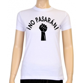 NO PASARAN ! Girly T-Shirt div. Farben S - XXXL