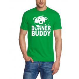 DONNER BUDDY - THUNDER SONG TEDDY fuck you thunder T-Shirt div.