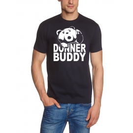 DONNER BUDDY - THUNDER SONG TEDDY fuck you thunder T-Shirt div.