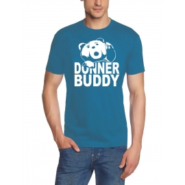 DONNER BUDDY - THUNDER SONG TEDDY fuck you thunder T-Shirt div.