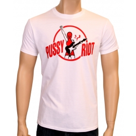 PUSSY RIOT -  T-Shirt White S M L XL