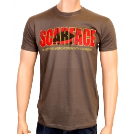 SCARFACE - THE AMERICAN DREAM - T-SHIRT - Grau S M L XL