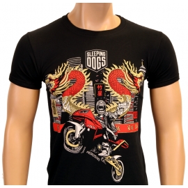 Sleeping Dogs black T-Shirt S M L XL