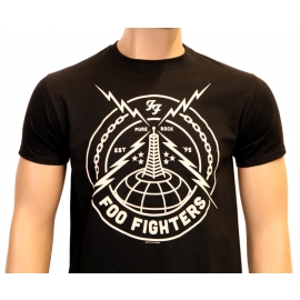 THE FOO FIGHTERS, BLACK STRIKE pure rock T-SHIRT