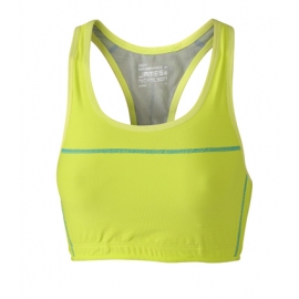 Sport Bra - SPORT BH - Racerback Gr. S M L XL green, yellow, bla