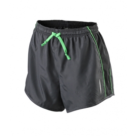 Sport Lauf Shorts - SPORTHOSE  Gr. S M L XL green, yellow, black