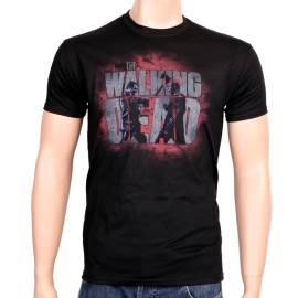 THE WALKING DEAD - T-Shirt - NEU Schwarz - Rot S M L XL XXL