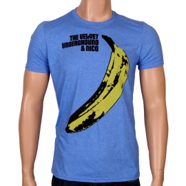 Velvet Underground - Shirt - Warhol Banane, Blau T-SHIRT S M L X