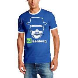 HEISENBERG HEAD LOGO RINGER T-Shirt div. Farben S M L XL 2XL