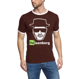 HEISENBERG HEAD LOGO RINGER T-Shirt div. Farben S M L XL 2XL