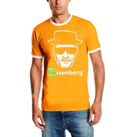 HEISENBERG HEAD LOGO RINGER T-Shirt div. Farben S M L XL 2XL