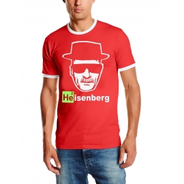 HEISENBERG HEAD LOGO RINGER T-Shirt div. Farben S M L XL 2XL