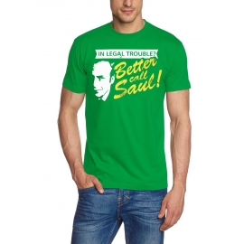 In legal troube ? Better call Saul ! Heisenberg T-Shirt div. Far