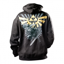 ZELDA HOODIE SWEATSHIRT Black-Gold S M L XL XXL