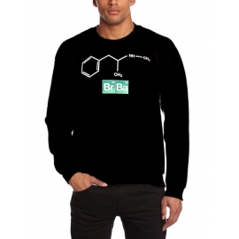 BREAKING BAD - HEISENBERG ORIGINAL Sweatshirt Br Ba Formel Schwa